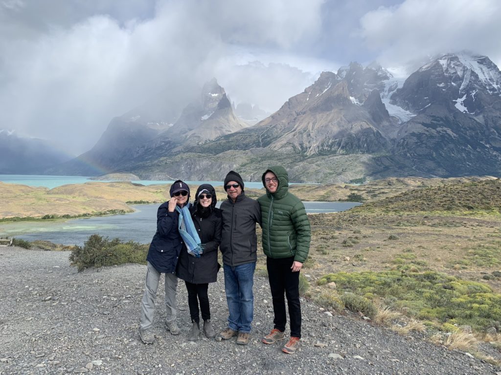 The family in Patagonia, Chile