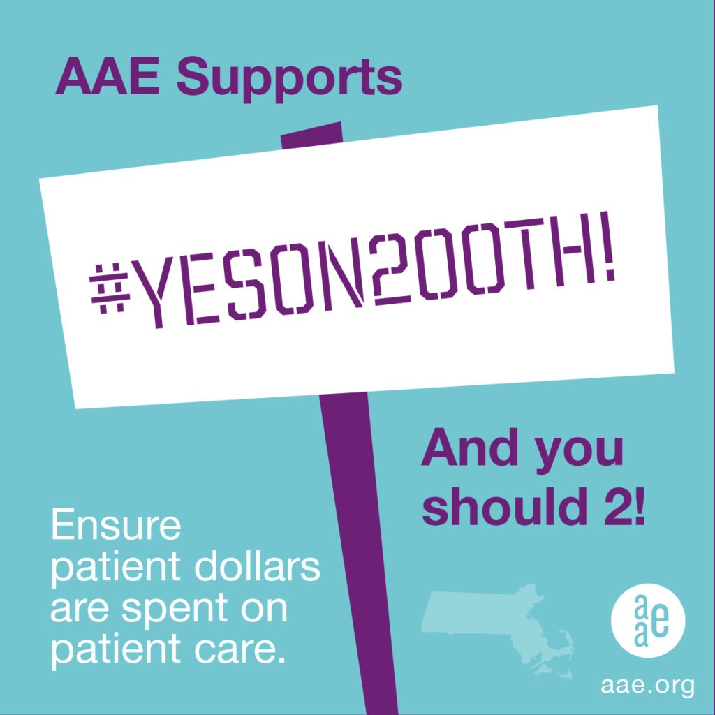 AAE Endorses Medical Loss Ratios for Dental Plans American