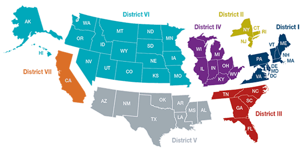 Affiliate Leadership Resource Center Map