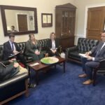 AAE’s Dr. Jason Foreman and members of the Texas Dental Association met with Texas Congressman Tony Gonzales’ legislative staff
